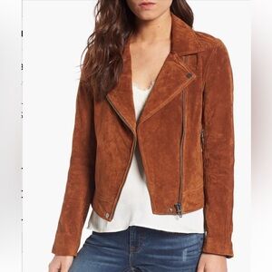 BlankNYC Suede Moto Jacket